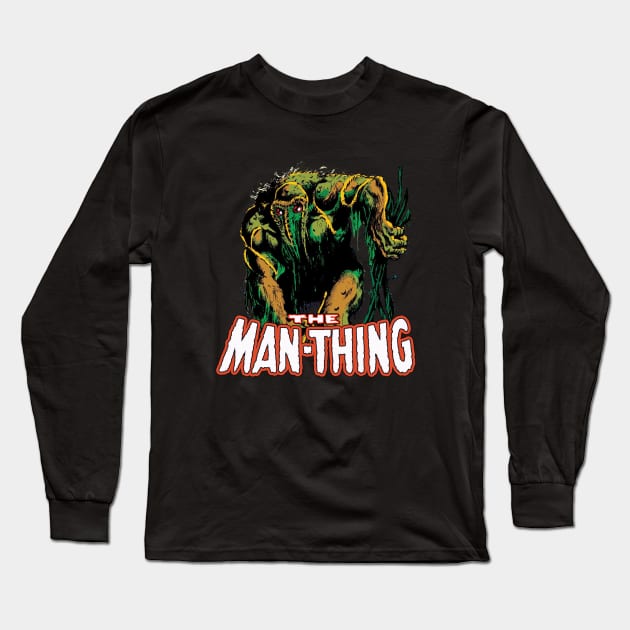 MAN-THING Long Sleeve T-Shirt by PersonOfMerit
